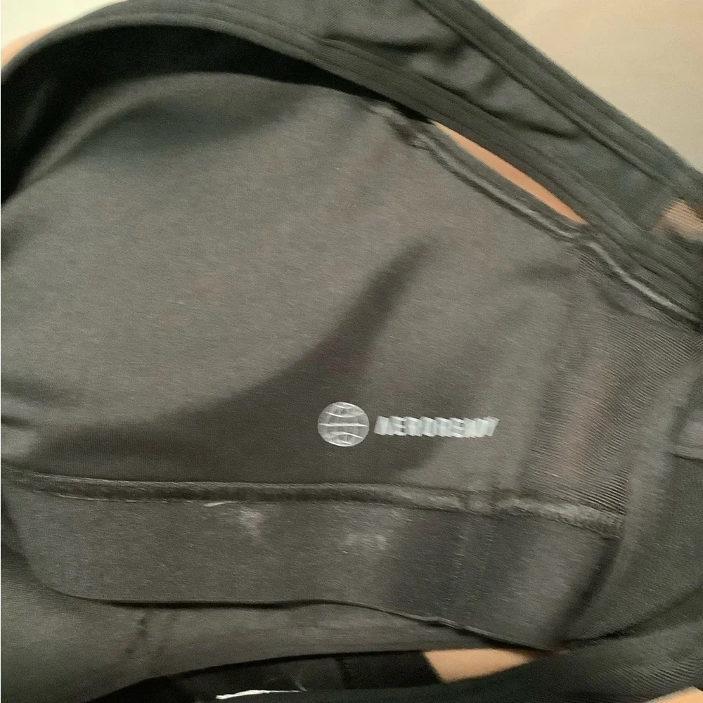 Adidas Women's Black Racerback Sport Bra Sz S